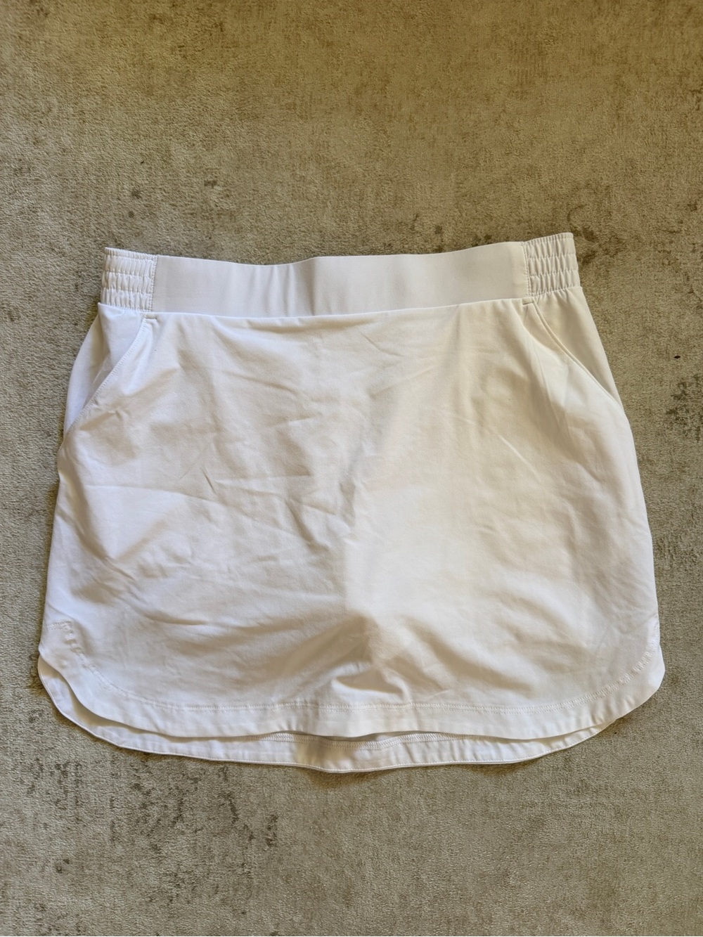 Calia White Women's Active Skort